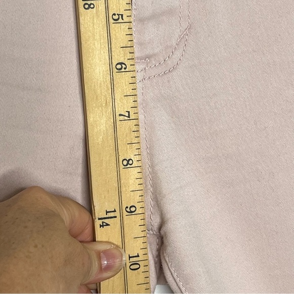 Aeropostale Light Pink High-Waisted Ankle Jeggings, Size 6 Regular - Picture 6 of 6